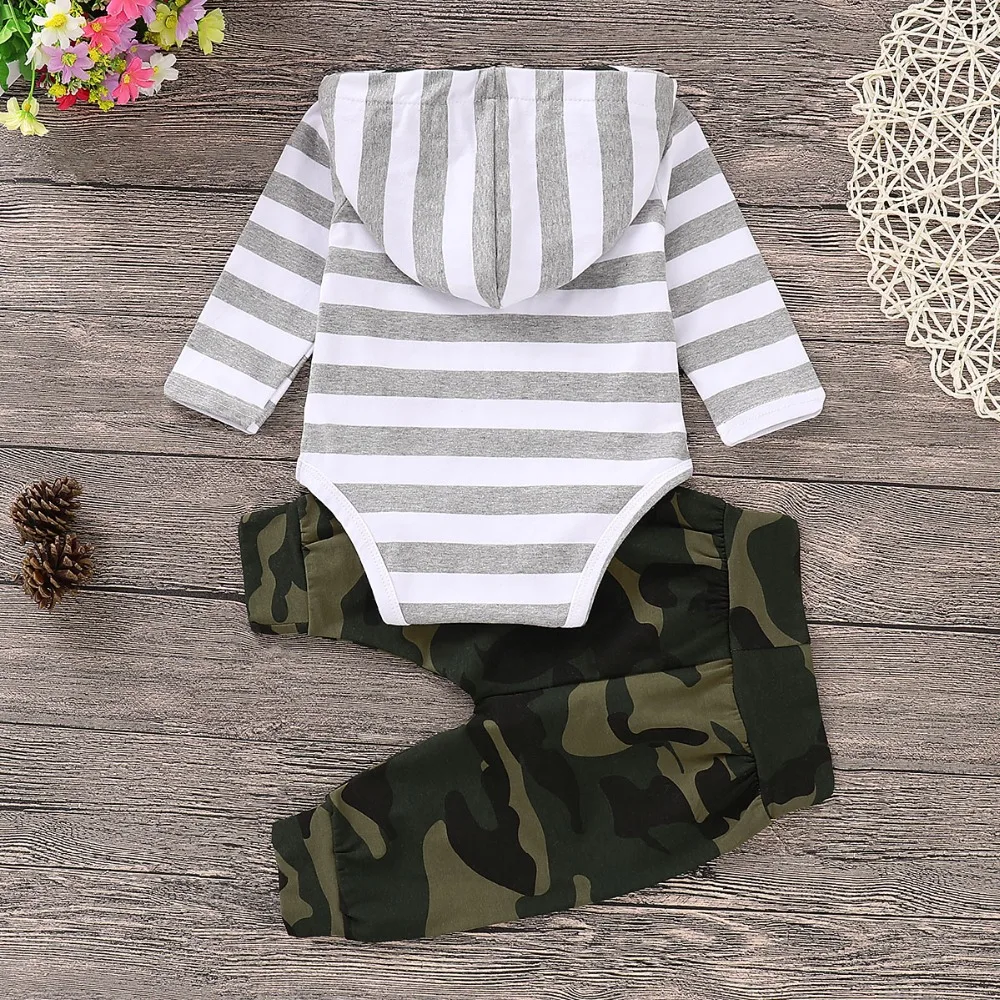 Kids Baby Boy Clothes Set Fashion Hooded Long Sleeve T-Shirt + Pants Newborns Tracksuits Spring Summer Toddler Infantil Costumes