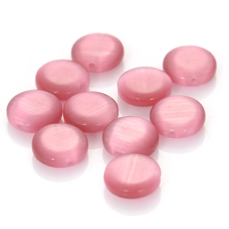 

Miasol Cat Eye Beads 4x10MM Natural Glass Cat Eye String Loose Space Loose Charm Beads for Jewelry Making Bracelet