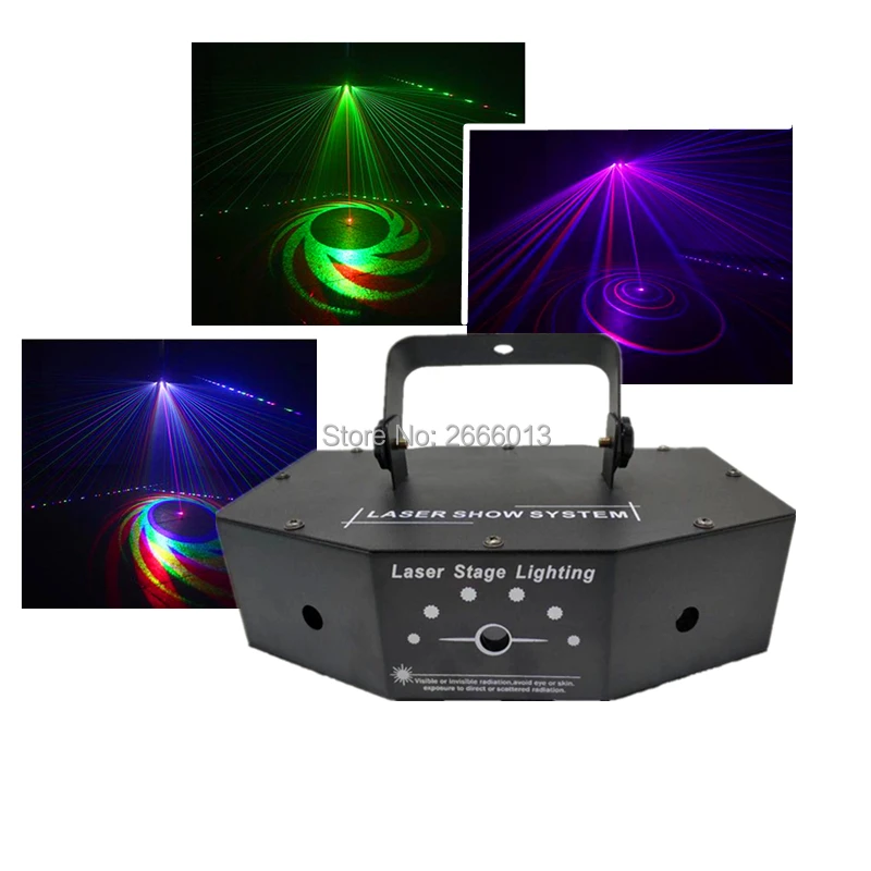 

RGB Full Color 3 Lens Scan Beam Line With Patterns Laser Light /DMX Sound AUTO DJ Party Home Show Bar Club Stage Lighting Effect