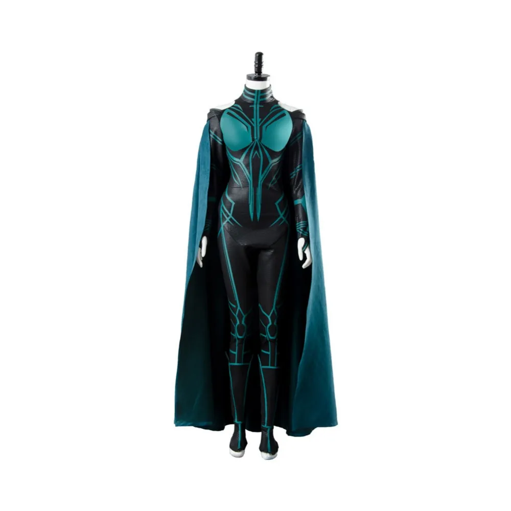 Thor 3 Ragnarok Goddess Of Death Hela косплей костюм, полный набор