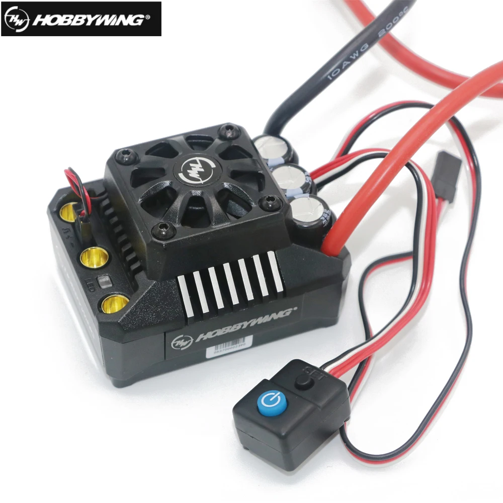 

Hobbywing EZRUN Max8 V3 150A Waterproof Brushless ESC TRX PLUG For RC 1/8 TRX E-REVO Summit HPI Savage Thunder Tiger