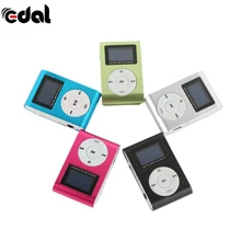 Стильный дизайн Спорт Мини Mp3 USB клип MP3 плеер ЖК-дисплей Экран Поддержка Micro SD карты памяти