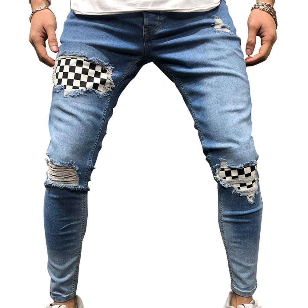 hip hop ripped jeans