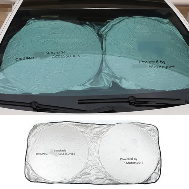 US $5.91 Car Accessories Front Sunshade sticker For Audi Sline BMW E39 E53 E53 E90 For Mercedes Benz A180 B2