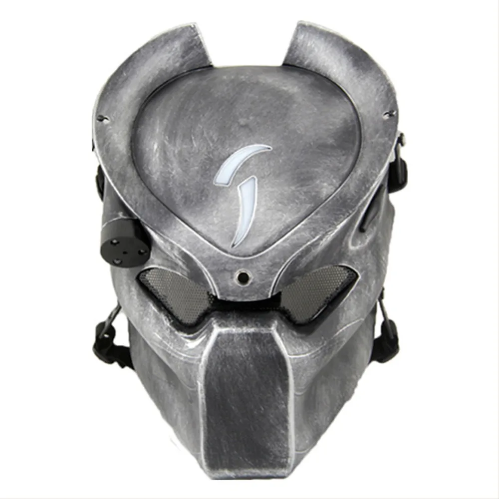 

Mask Alien Vs Predator Cosplay Wolf Predator Full Face Actical Mask Ghost Face CS Mask Halloween Party