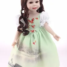 Полный винил 18 дюйм(ов) кукла платье принцессы для девочек DIY кукла реборн мечта мультфильм серии