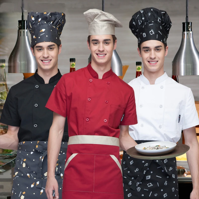 Chef Service Hotel Restaurant Kitchen Female Chef Uniform Working