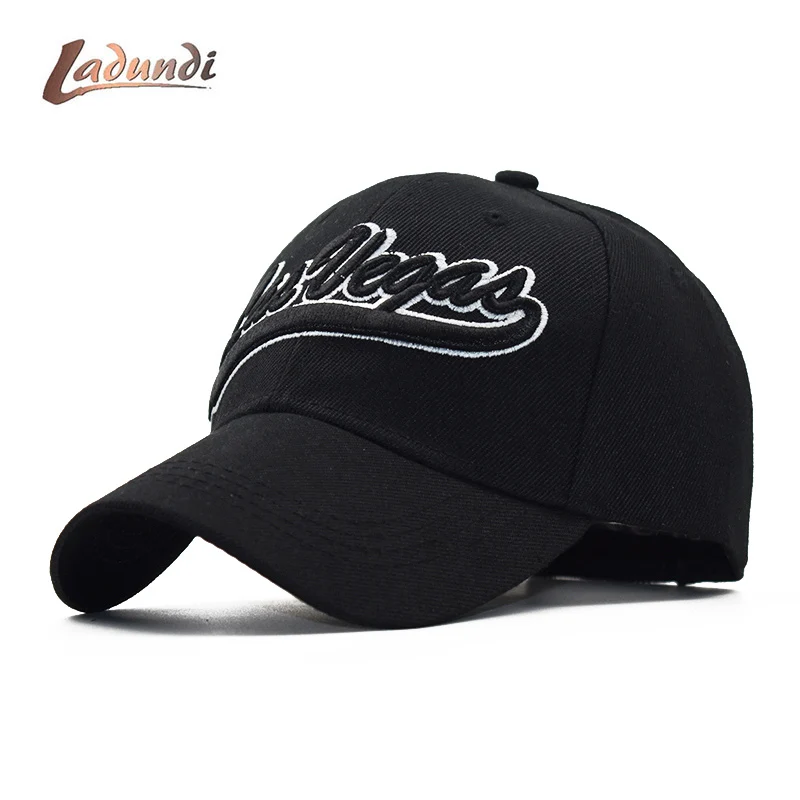 LADUNDI Черная кепка Los Angeles New York бейсбольная Кепка Snapback Casquette головные уборы