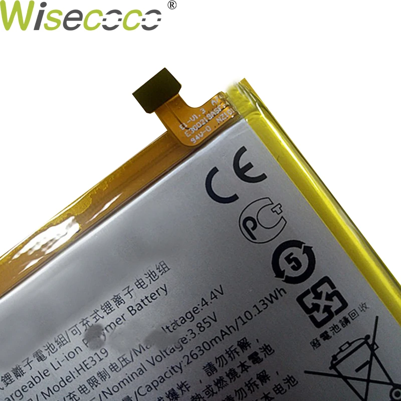 WISECOCO 2630 мАч аккумулятор HE319 для Nokia 3 TA-1020 TA-1028 TA-1032 TA-1038 телефон с номером отслеживания