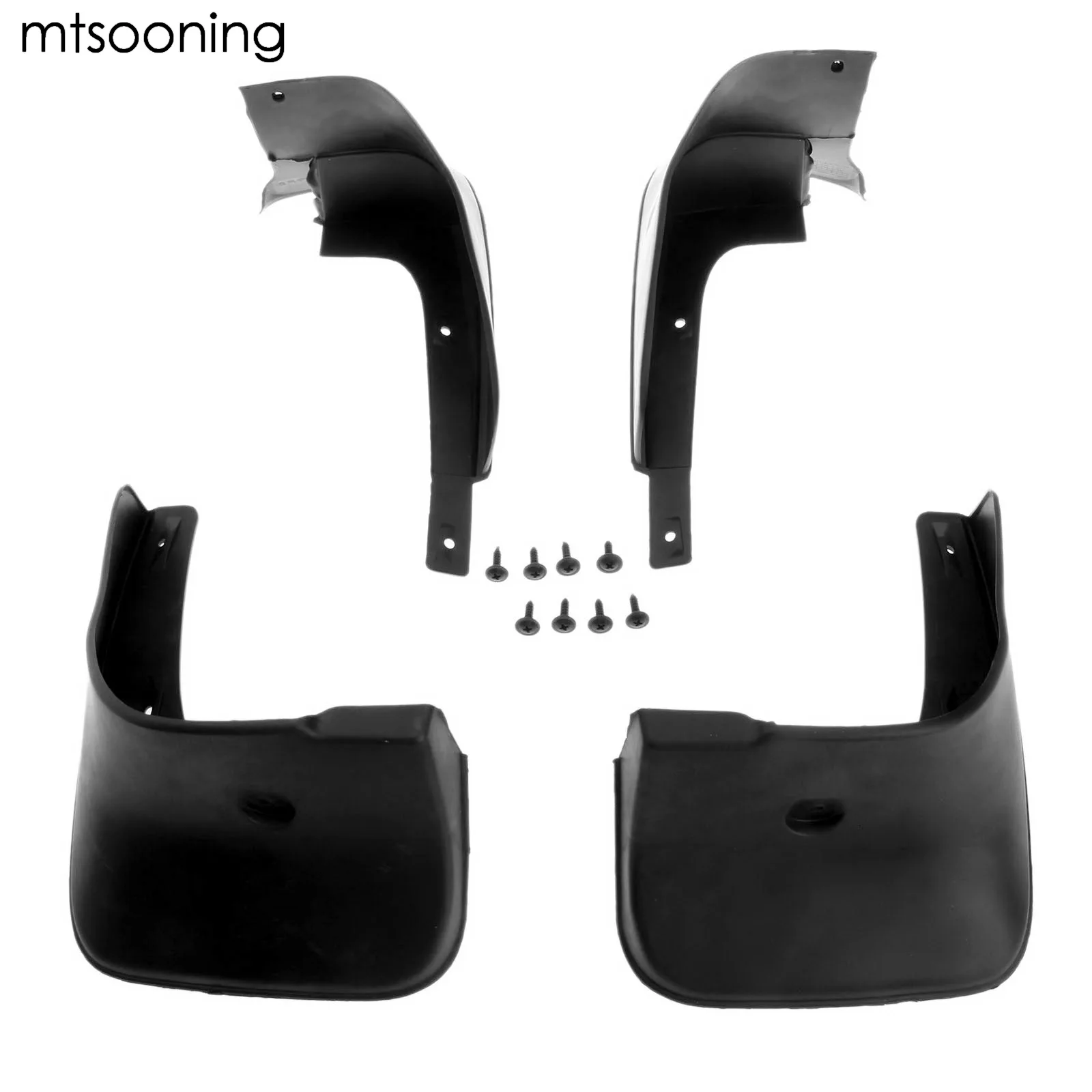 OE Front Rear Fender Splash Mud Guards Flaps Set Fit 2009-2013 Toyota Corolla