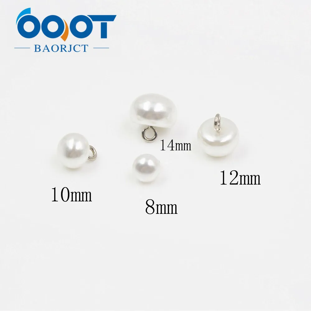 OOOT BAORJCT 179181, мода, имитация жемчуга, кнопки, DIY ручной работы аксессуары, пальто пошив одежды пуговицы со стойками, 10 p