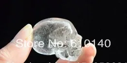 

TIBET HIMALAYAN NATURAL QUARTZ CRYSTAL SKULL CARVING