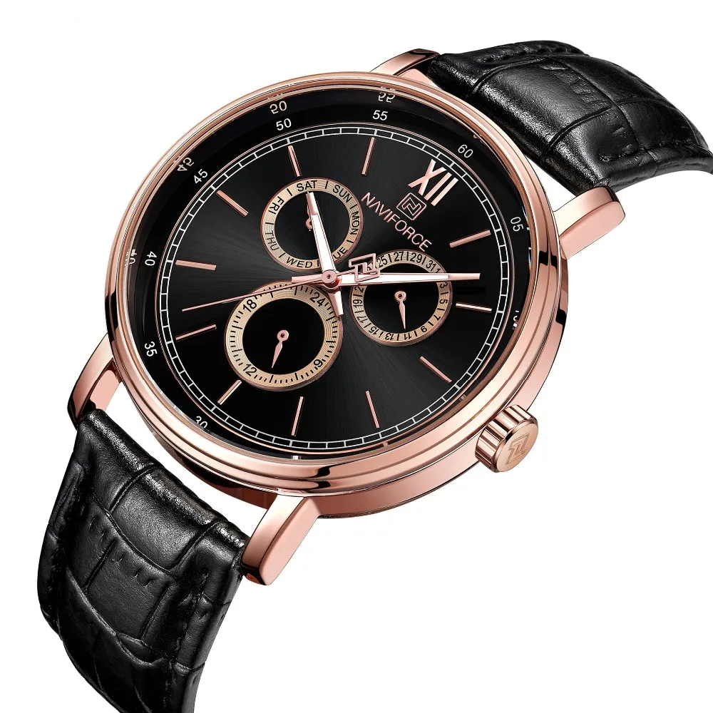 

Men's casual quartz Japanese movement small three-pin luminous watch