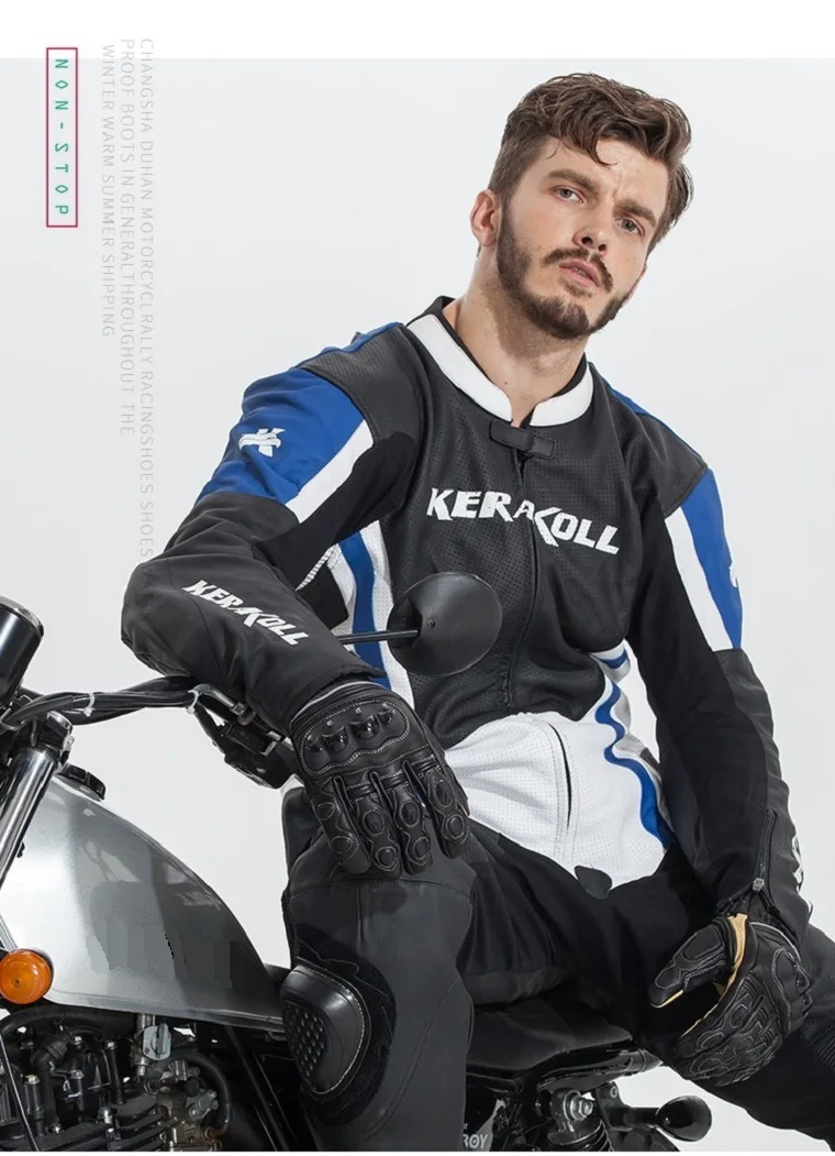 moto крест Мотоциклетные Перчатки rider rbike Гонки перчатки из натуральной кожи четыре сезона теплый ветрозащитный