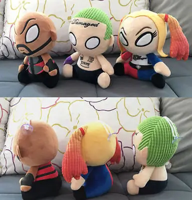 Отряд Самоубийц Харли Квинн Джокер Дэдшот плюшевые игрушки Аниме Кукла|suicide