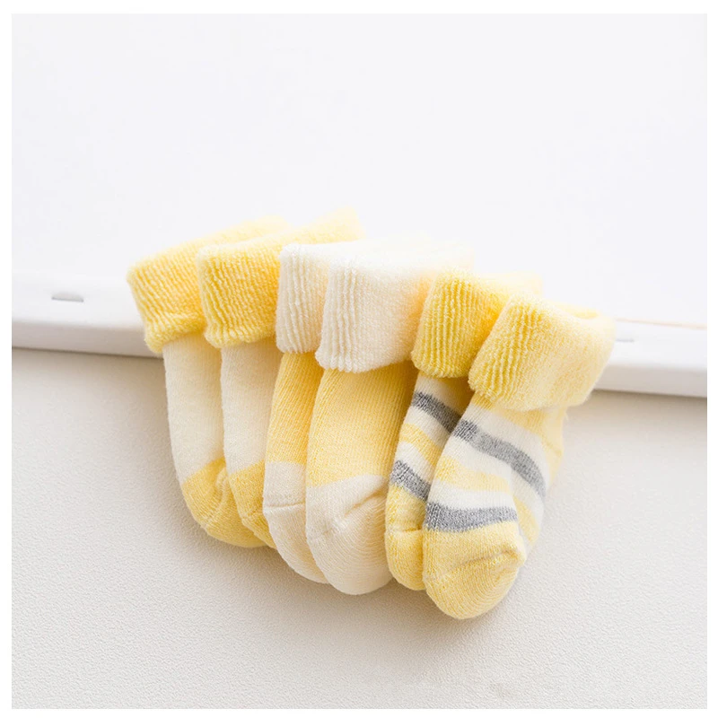 3 пары/партия теплые зимние носки для маленьких девочек и мальчиков сезон: весна–лето носки для новорожденных Для От 0 до 3 лет Meias Para Bebe Calcetines