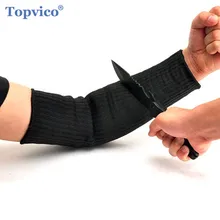 Topvico, проволока из нержавеющей стали, устойчивые к порезанию рабочие перчатки, защитные перчатки для запястья, металлические тактические стальные перчатки для мясника