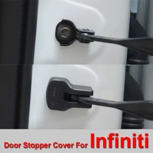 Car Door Stopper Cover for Infiniti Protection Decoration Cover with Anti rust and Anti rain protection cover Free Shipping