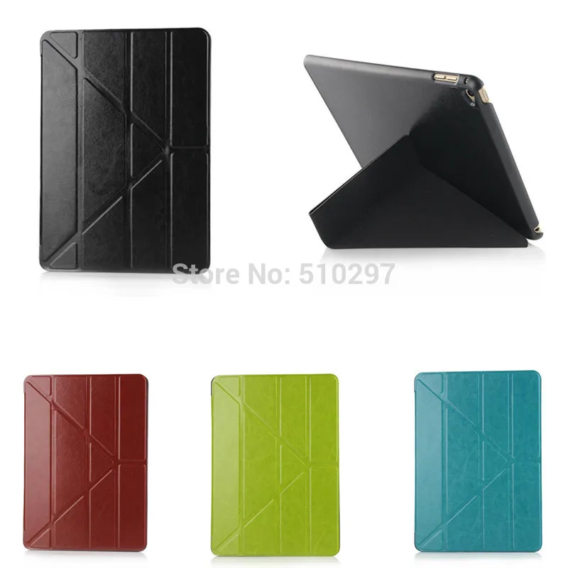 

Magnetic Stand For iPad Air 2 ipad6 Case PU Leather Slim Stand Smart cover for apple ipad air 2/ ipad 6 case