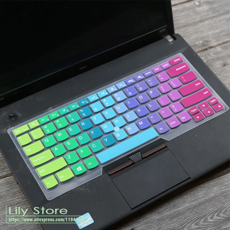 Color : Candyblue waschbar DJNCIA Flexible Laptop-Tastatur Abdeckungs-Schutz for Lenovo ThinkPad T480 E485 T475 E475 E470 T480 T470s T470 E431 T440p T430 T470 E480 E445 E450 Staub Anti-schmutzig