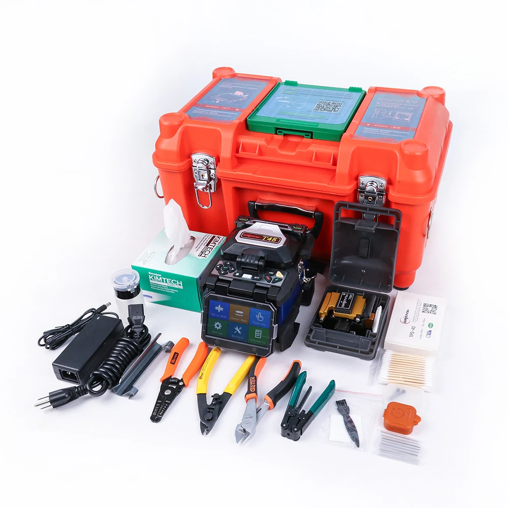 

Orientek T45 FTTH Fiber Optic Fusion Splicer Splicing Machine