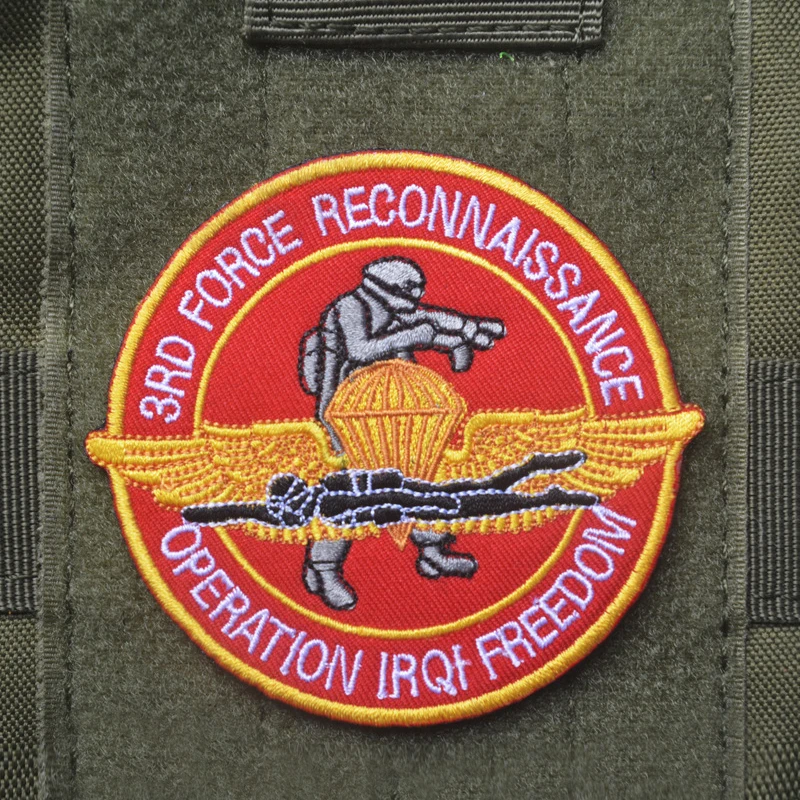 USAF десантник ВВС США тактический боевой патч Pararescue десантные повязки патч для военной одежды крюк/петля