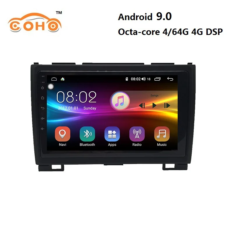 Haval hover H3/H5 Android 9.0 8-core 4+64G car radio 1din android gps for 2008-2012 Great Wall Hava