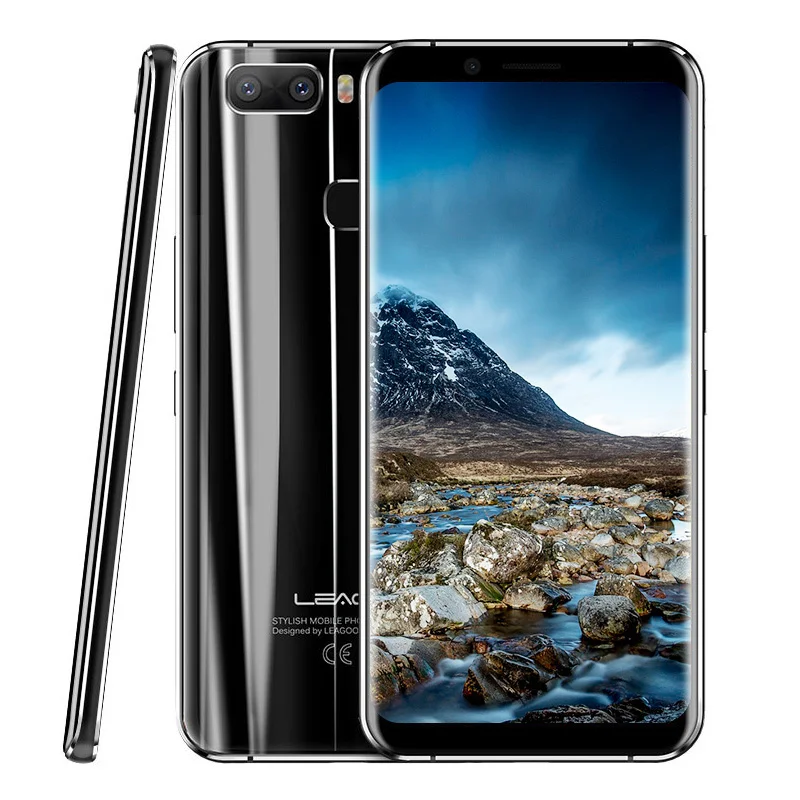 LEAGOO S8 Pro MTK6757 Восьмиядерный 6 ГБ + 64 GB Android 7,0 3050 mAh двойной задней камерами 13MP отпечатков пальцев 5,99 Full Экран телефон