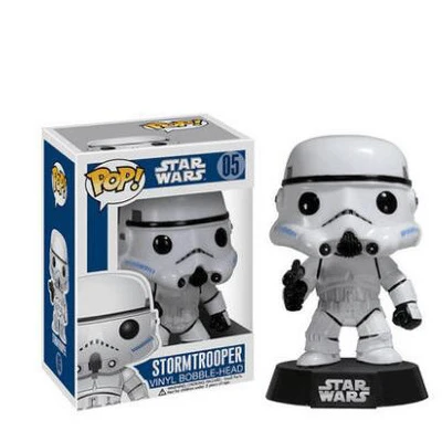 FUNKO POP Star Wars фигурка игрушки Дарт Вейдер Люк Скайуокер Лея фигурки Модель - Цвет: 05