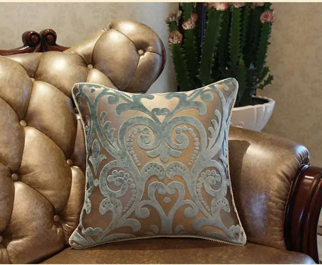 European Style Luxury Sofa Decorative Throw Pillows Cushion Home Decor  Almofada Cojines Decorativos 45X45cm Recommend - China Macrame Cushion  Covers and Macrame Pillow Covers price