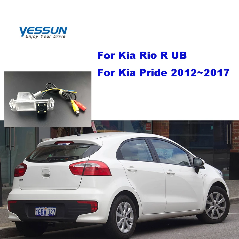 Камера заднего вида Yessun для Kia Rio R UB Pride 2012 ~ 2014 2015 2016 2017 | Автомобили и мотоциклы