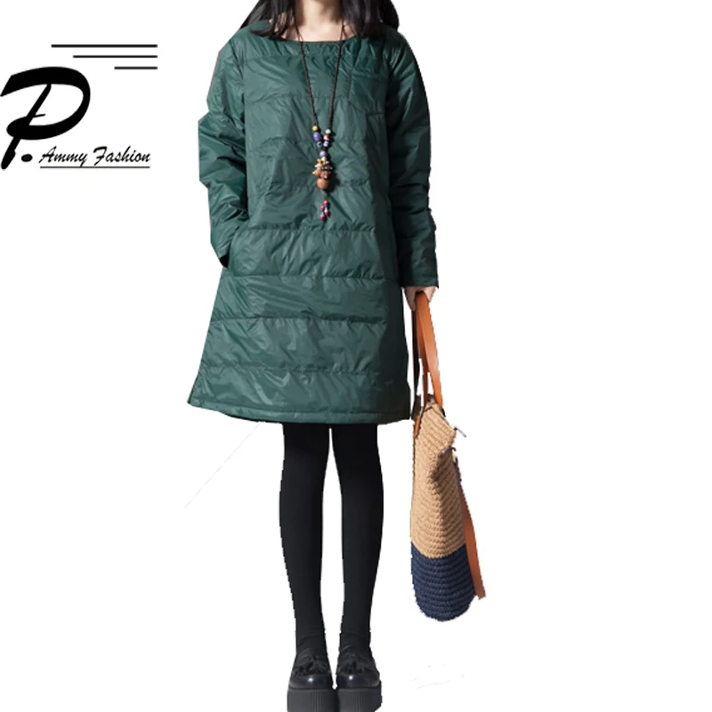 

Women Oversized O-Neck Long sleeve Jumper Dress 2018 Fall Winter Fashion plus size Solid Color Tunic Dress pullover