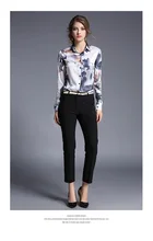 WB07111 Fashion women’s Blouses & Shirts 2018 Runway Luxury Brand European Design party style women’s Clothing