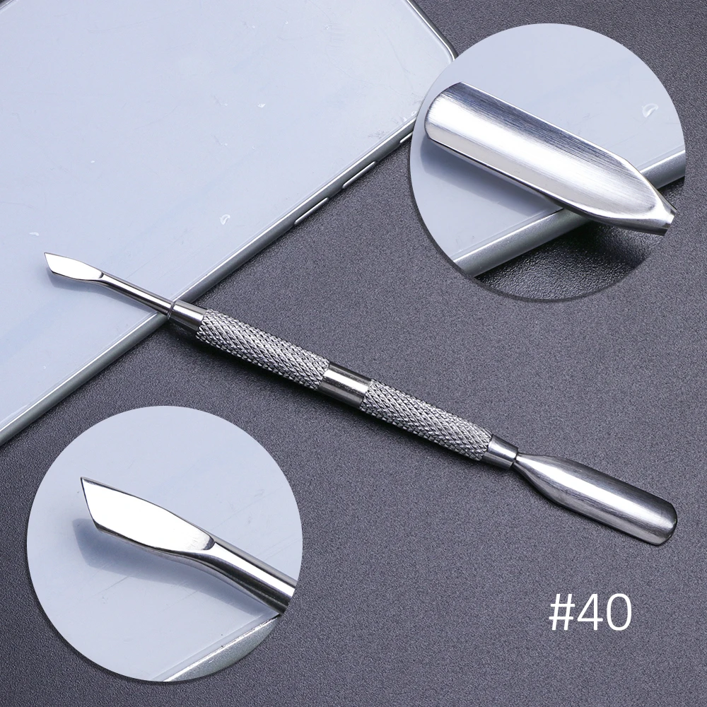 40 Stainless Steel Cuticle Remover
