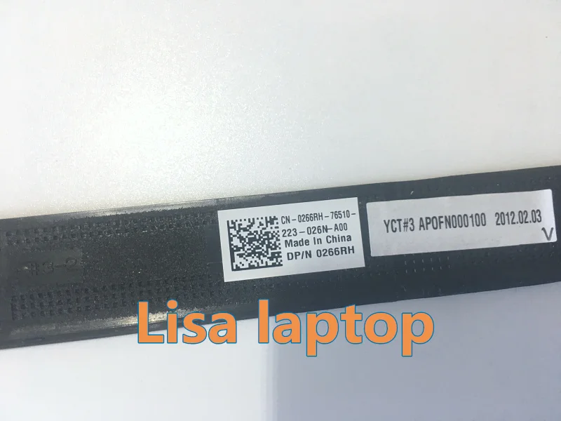 Для DELL Latitude E6320 13," ЖК-дисплей спереди изогнутая отделка панели Пластик с веб-Камера окна-266RH
