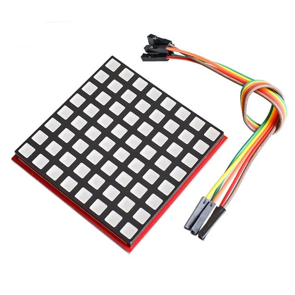 

LED Full Color 8x8 RGB Dot Screen Display Module For Arduino For Raspberry Pi 3/ 2/ B+