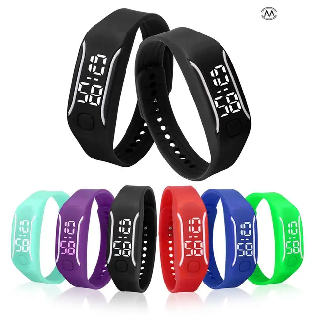 2018 New Fashion LED Sports Running Watch Date Rubber Bracelet Digital Wrist Wat 2018 New Fashion LED Sports Running Watch Date Rubber Bracelet Digital Wrist Wat