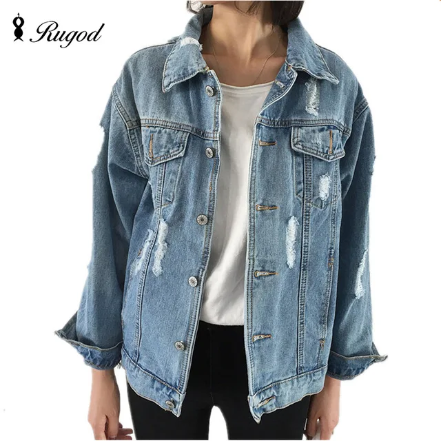 Women Basic Coats Autumn And Winter Women Denim Jacket