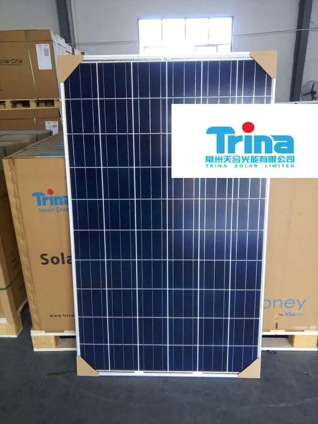 Trina Solar 250W polycrystalline solar panel grid off grid photovoltaic