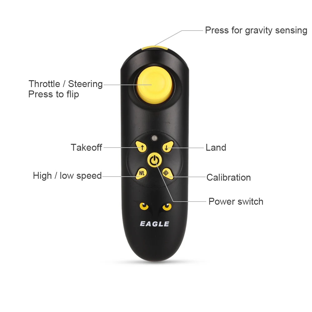 Cheerson STARS-D EAGLE 2.4G 4CH Mini RC Quadcopter Gravity Sensor 3D Flip Pocket Drone for Children Kids Toy Helicopter Cheerson STARS-D EAGLE 2.4G 4CH Mini RC Quadcopter Gravity Sensor 3D Flip Pocket Drone for Children Kids Toy Helicopter