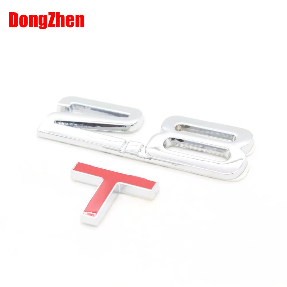 Silver Rear Trunk Car Decal Sticker Emblem Sticker Badge 3D LOGO 1.4T 2