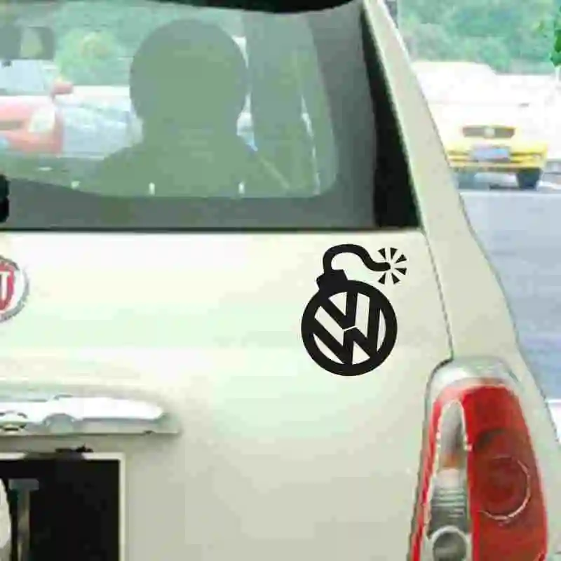 Volk VW твердый бомба автомобиль грузовик окно веселый наклейка бампер винил