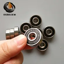 608 2RS независимые 8 мм прецизионные черные подшипники для скейтборда 8X22X7mm, роликовые коньки с подшипником, подшипник, ABEC-11