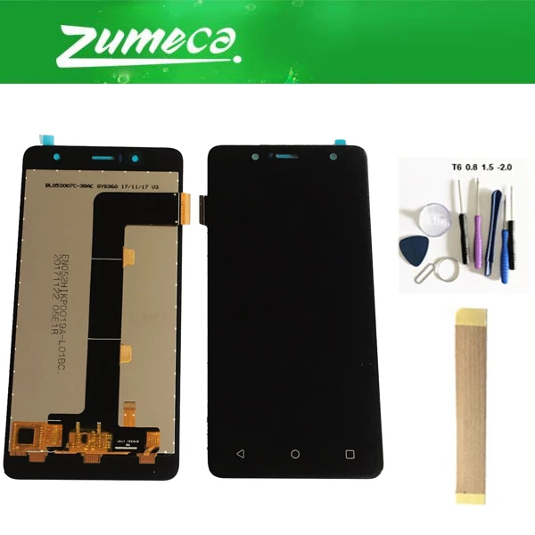 

For Prestigio Muze B5 PSP5520DUO PSP5520 PSP 5520 LCD Display+Touch Screen Digitizer Black Gold + Tape Tool