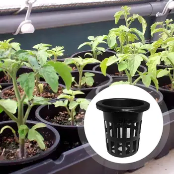 

Soilless cultivation planting basket Fixing plant Plant label heavy load filter plant net bucket basket set 20 baskets 20 labels