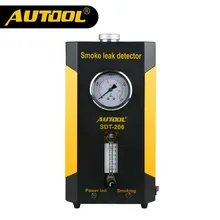 Official AUTOOL SDT-206 Car Smoke Machines Automobile Cars Repair Tool Leak Locator Automotive Diagnostic Leak Detector SDT206
