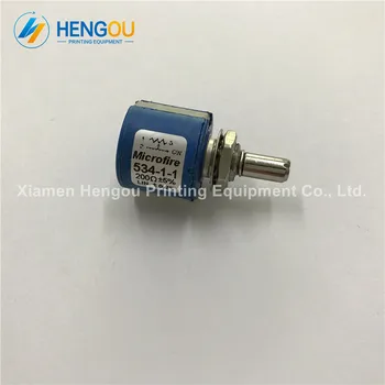 

5 Pieces free shipping Komori potentiometer 200 ohm Komori machine parts