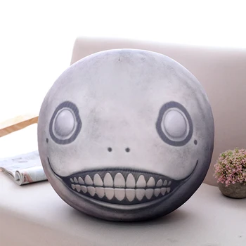 

1pc 20cm creative EMIL plush toy stuffed soft pillow Full Head NieR:Automata Simulation Plush Toy funny gift for kids