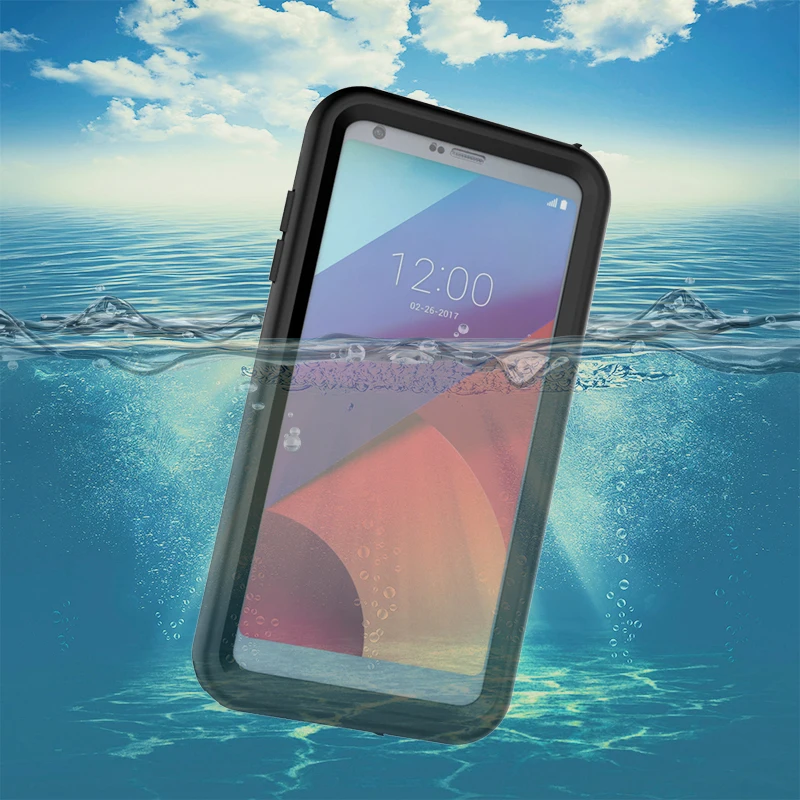 

IP68 Waterproof Diving Case For LG G6 Shockproof Capa Under Water Proof Coque Swimming Cover For LG G6 Phone Case Free Stands