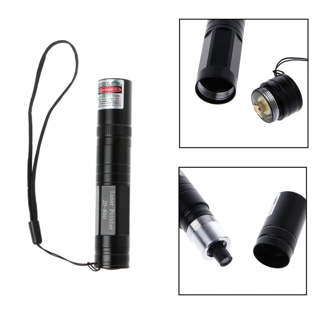 

850 Professional Green Light Laser Pointer Pen 5mW 532nm Burning Match Visible Beam